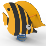 Juego de muelles pez